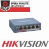 HIKVISION Switch HUB POE 4 Port DS-3E1105P-EI