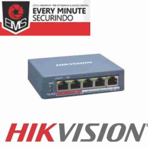 HIKVISION Switch HUB POE 4 Port DS-3E1105P-EI