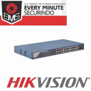 HIKVISION Switch Hub POE DS-3E1326P-EI 24 Port Fast Ethernet Smart