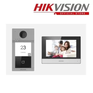 Alternative view of DS-KIS604-P -- IP video intercom kit