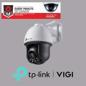 VIGI C540-W 4MP Outdoor Full-Color Wi-Fi Pan Tilt Network Camera