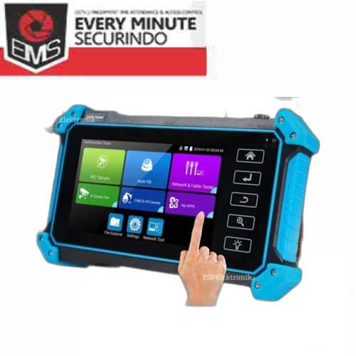 IPC TESTER 4K H.265 Komplit HDMI VGA CCTV IP TVI CVI AHD CVBS