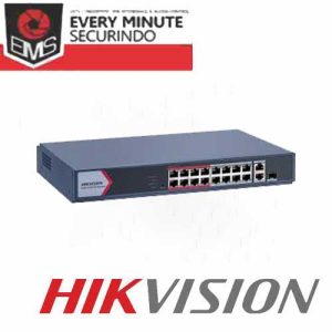 DS 3E1318P EI M 16 Port Fast Ethernet Smart POE Switch