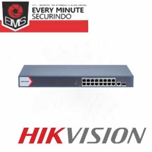 DS 3E1518P EI M 16 Port Gigabit Smart POE Switch